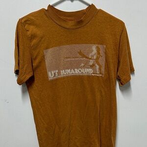 Vintage 80s University of Texas Running Club Shirt Sz M
